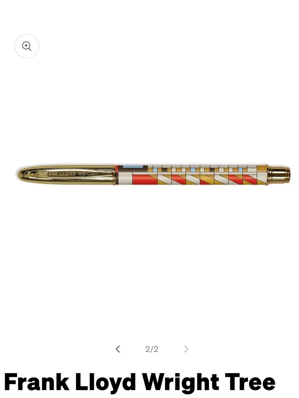Frank Lloyd Wright Tree Of Life Boxed Pen